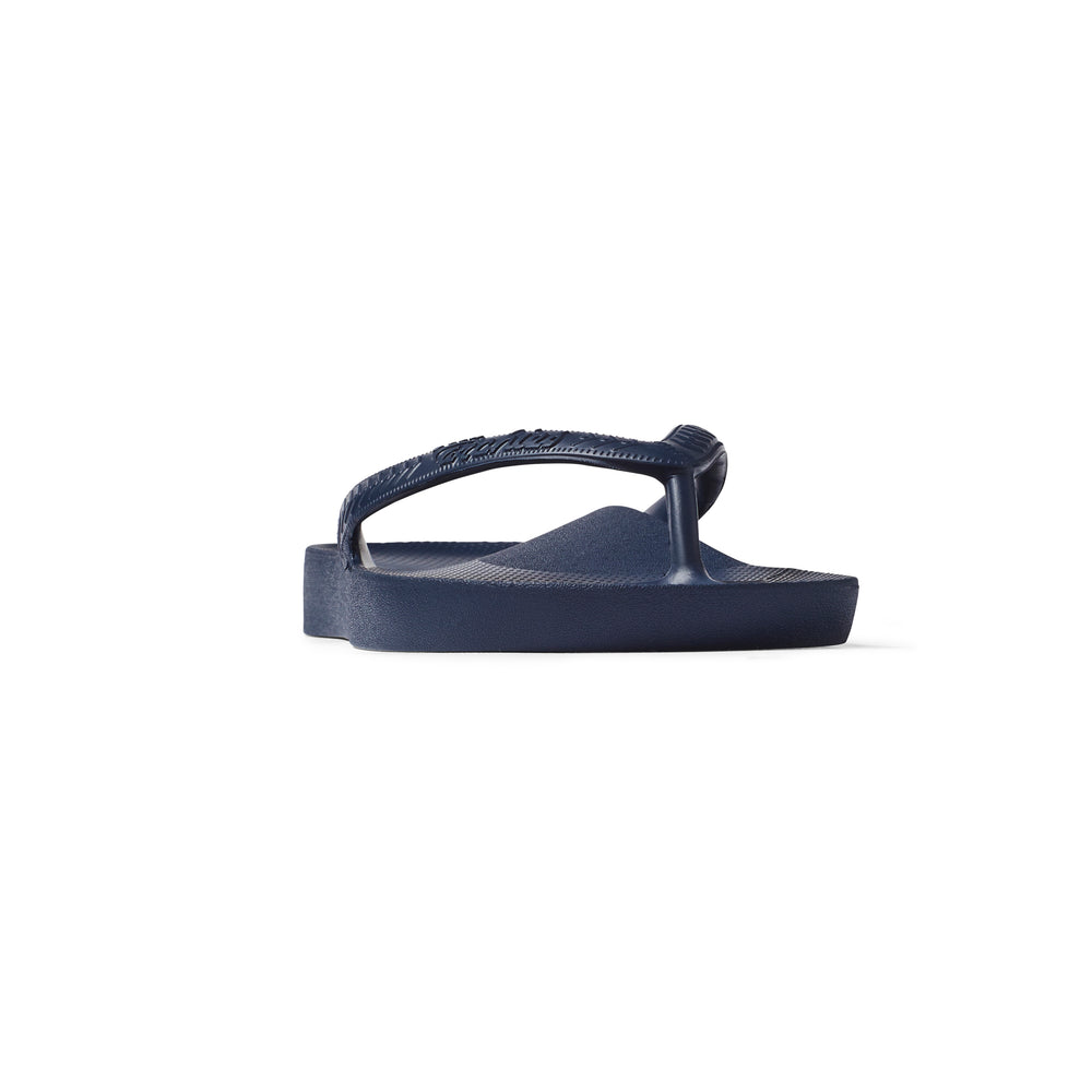 Navy Archies Arch Support Flip Flops angle 06 