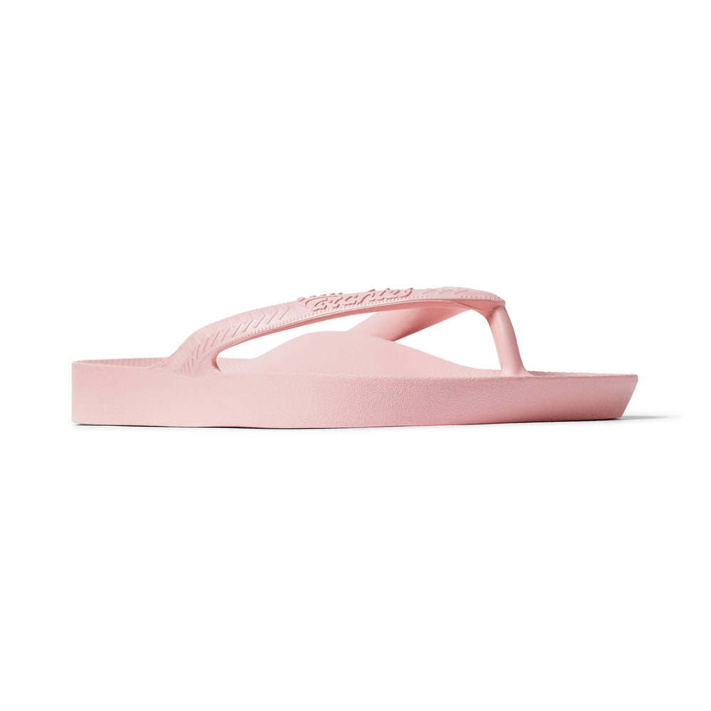 Pink Archies Arch Support Flip Flops angle 06 