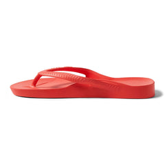 Archies Arch Support Flip Flops Coral left view