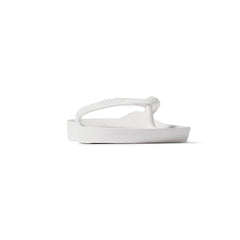 White Archies Arch Support Flip Flops angle 06