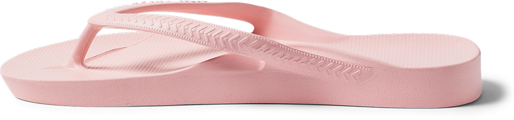 Pink Archies Arch Support Flip Flops side profile 