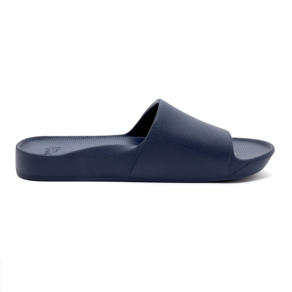 Navy Archies Arch Support Slides shown from the side 