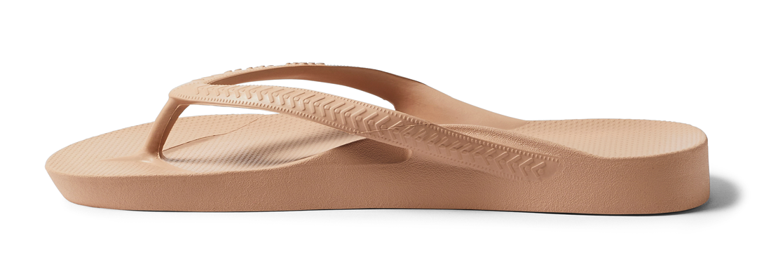 Tan Flip Flops 
